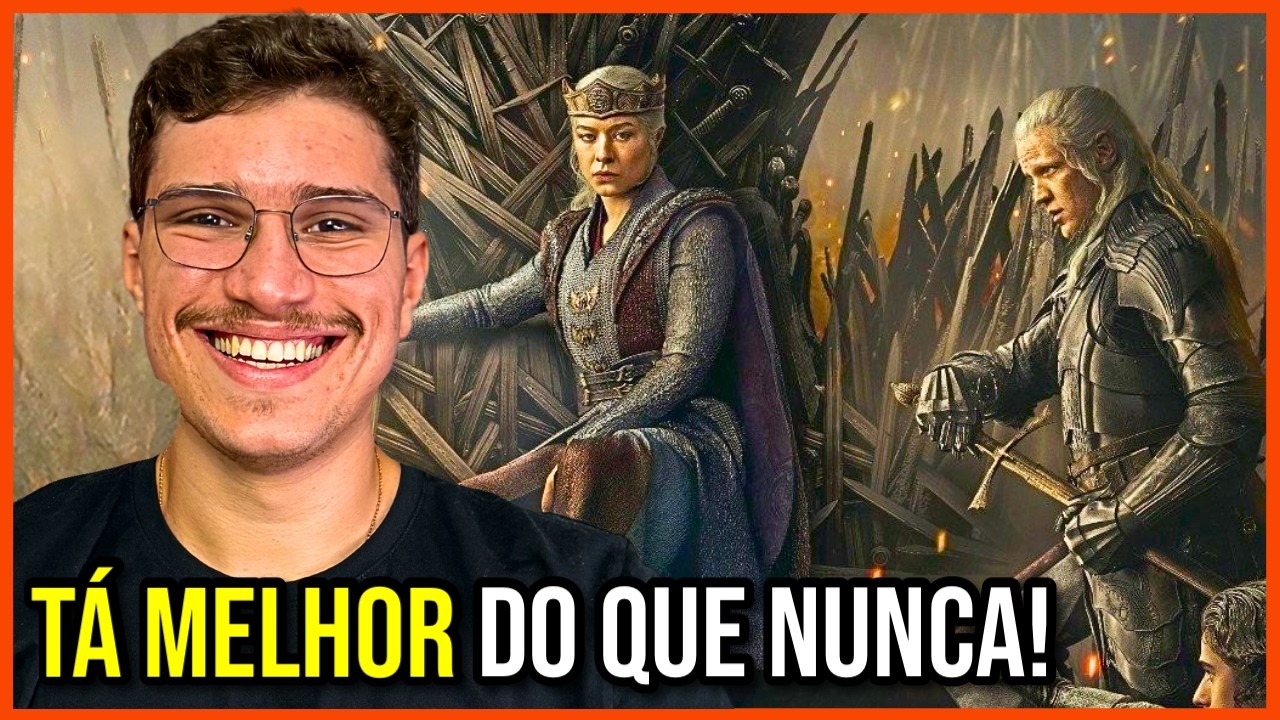 EU JÁ VI HOUSE OF THE DRAGON 3 EP1! - A MELHOR TEMPORADAS DE TODAS? OPINIÃO SINCERA SEM SPOILERS!