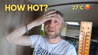 Staying in our Tourer Caravan in a Heatwave, Would We Do It Again?