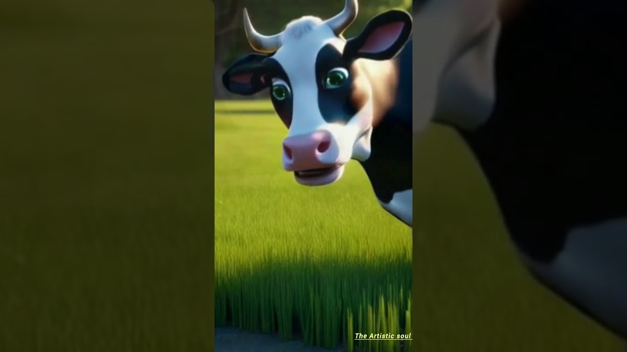 The Cow and Hidden fox | youtube shorts|bedtime stories