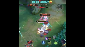 NO ULT, ARGUS?! -MLBB🔥 #mlbbshorts #mlbbhighlights #mlbb