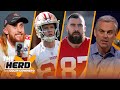 Kelce, CMC, Kittle highlight Colin&#39;s Top 10 non-Mahomes players in SBLVIII | NFL | THE HERD