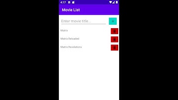 2-10 Movie List example app with RecyclerView
