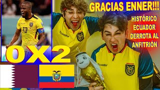 GRACIAS ENNER  REACCIÓN QATAR VS ECUADOR (0-2) CON DOBLETE DE VALENCIA LA TRI HACE HISTORIA