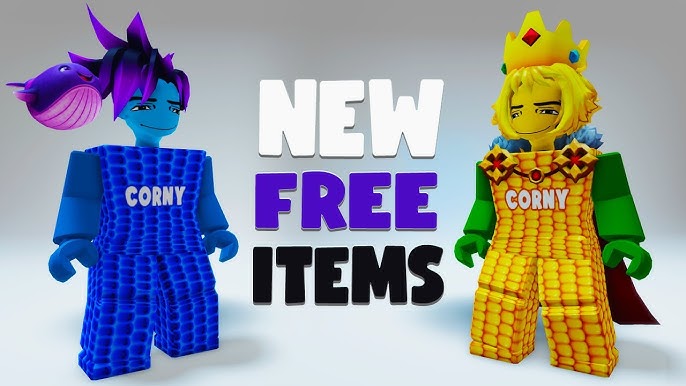 OMG! 3 NEW FREE ROBLOX ITEMS 😱🌽 