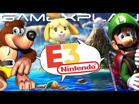 E3 2019 Predictions! Animal Crossing, Smash DLC, Luigi's Mansion 3, Banjo-Kazooie on Switch, & More!