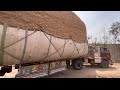 See How Sugarcane Waste Bagasse Loading in Truck With Strange Process