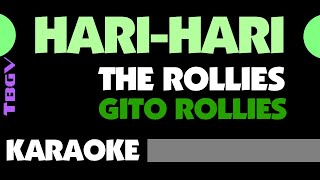 The Rollies - HARI HARI - Karaoke. Gito Rollies