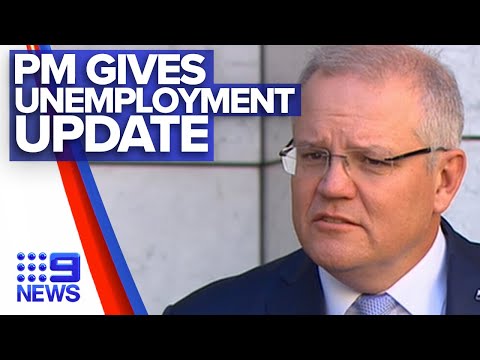 Coronavirus: PM reveals devastating unemployment figures | Nine news Australia