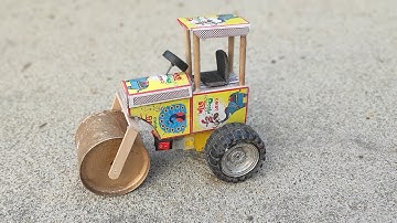 How to make JCB at Home from Matchbox | DIY JCB Backhoe Loader | Mini JCB Science Project