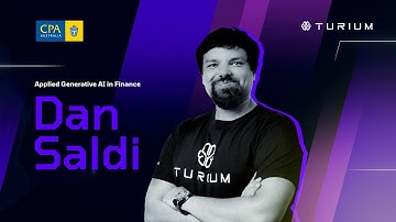 Dan Saldi Keynote - Turium Fin AI - CPA Congress 2024