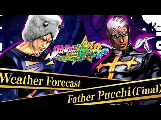 DLC roadmap reveals Father Pucchi Final and Weather Forecast for JoJo's  Bizarre Adventure: All-Star Battle R