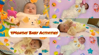 4-Months baby Activities