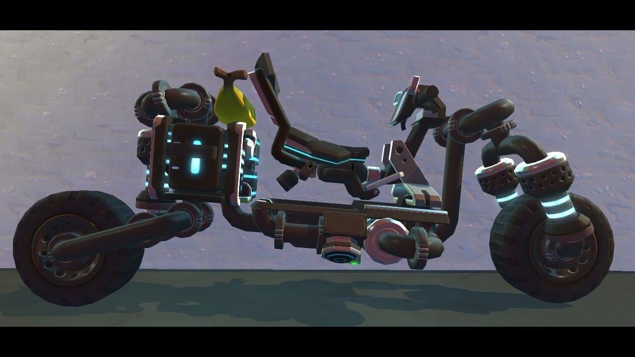 Scrap Mechanic Survival | HowToBuild - The Banana Bike MK2 / Part 2 in the description