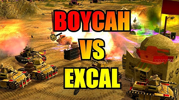 Co-Cast with RaGe - BoYcaH vs ExCaL - 1v1 Pro by LuciferArise - Generals Zero Hour