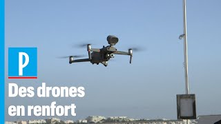 Confinement: des drones épaulent les policiers sur le terrain