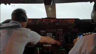 747 TAKEOFF from Liege BELGIUM