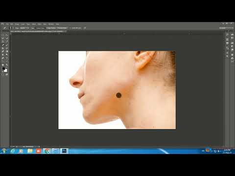Spot Healing Brush Tool Effects In Face Graphics Arts , Photoshop  & Illustrator Tricks