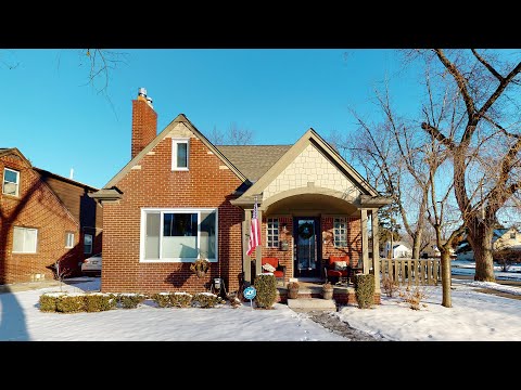 10704 Kingston Avenue, Huntington Woods, MI home video tour