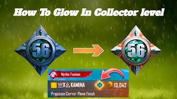 how to shine collection level in bgmi // how to glow collection level in bgmi