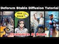 Deforum Stable diffusion Reels in One Tap Editing Tutorial | Ai Animation Trend on Instagram