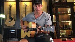 All Solid Wood Secco Acoustic Guitar Sample Sound Gitar Asli Buatan Indonesia