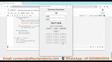 Currency Converter in Python With GUI | Python Project | Source Code