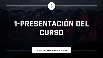 Introducción | Curso Introducción a Unix
