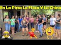 -La Flaca Y La Chinita 503 Nos Demuestran Como Bailan En La Pista💃| Fatima Esta Muy Enojada-