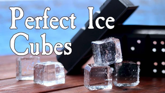 How to Monogram your Ice Cubes with Ice Brands - Alcademics
