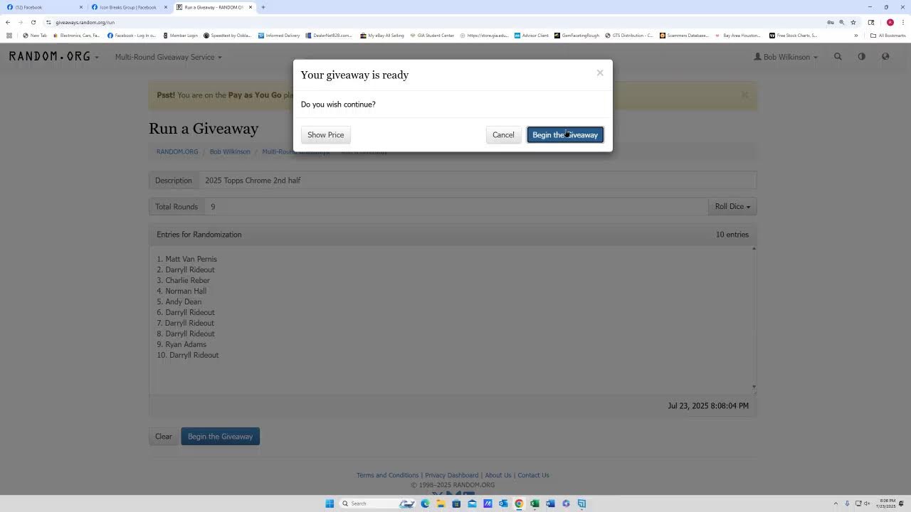 2025 topps chrome #2 (2nd half)