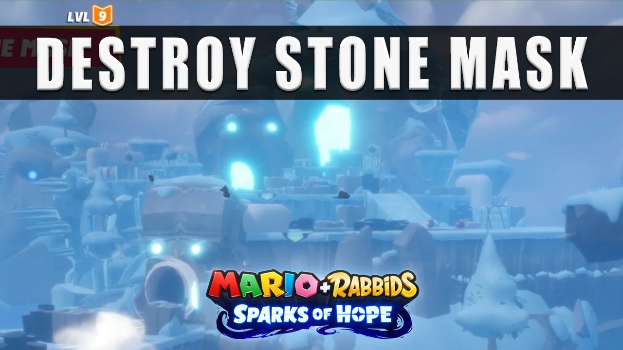 Masked Rabbid Mario + Rabbids Sparks of Hope Destroy Stone Mask walkthrough guide ...