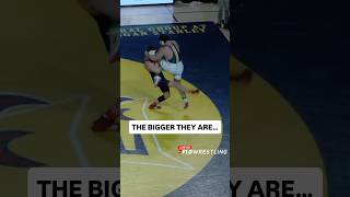 Nate Schon wraps up the dual with a feet to back pinfall!