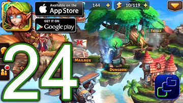 Heroes and Titans 3D Battle Arena iOS Walkthrough - Part 24 - Chapter 6: Isles Of Anger