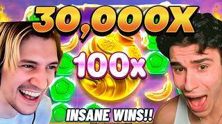 [TOP 14] Biggest Streamer Slot Wins! #350 | xQc, Cabrzy & Stevewilldoit!