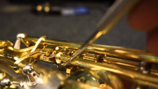 Saxophone Repair Topic: Old-Style Conn Saxophone Octave Mechanism