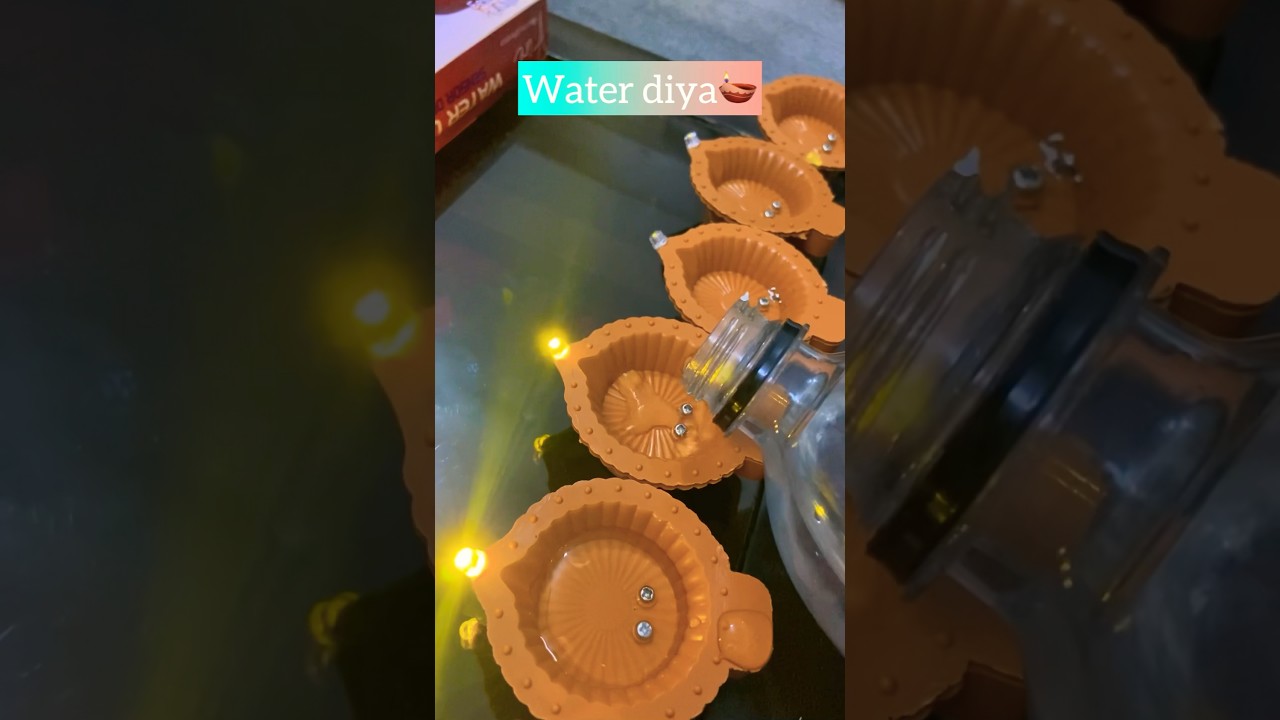 LED water sensor diya🪔 