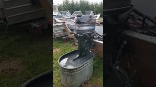 1978 Mercury 80hp inline 4cyl 2-stroke with x2 carbs