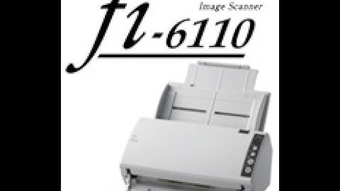 How to Install Fujitsu fi-61110 Desktop Scanner