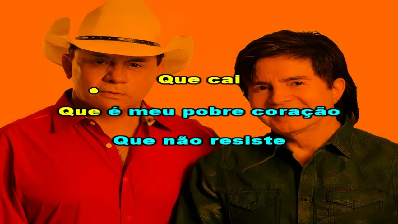 Chitãozinho e Xororó - Motivo de Saudade - karaoke