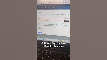 AI Coach: Try to get me off-topic... I dare you.