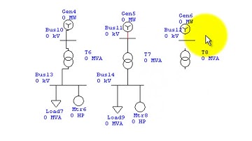 ETAP   Single line diagram tutorial by Ahmad Awais