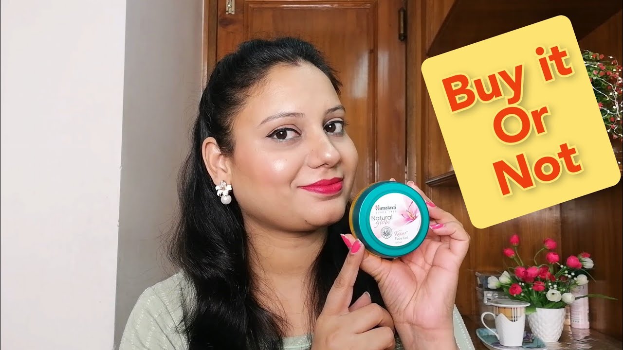 *New* Himalaya Natural Glow Kesar Face Gel Review YouTube