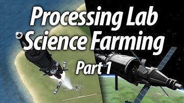 Mobile Lab Science Farming (Beginner Tutorial: Part 9) - Kerbal Space Program (KSP) 1.1 Stock Career