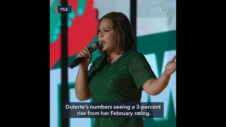 Sara Duterte still leads VP race in March 2022 Pulse Asia survey - DayDayNews