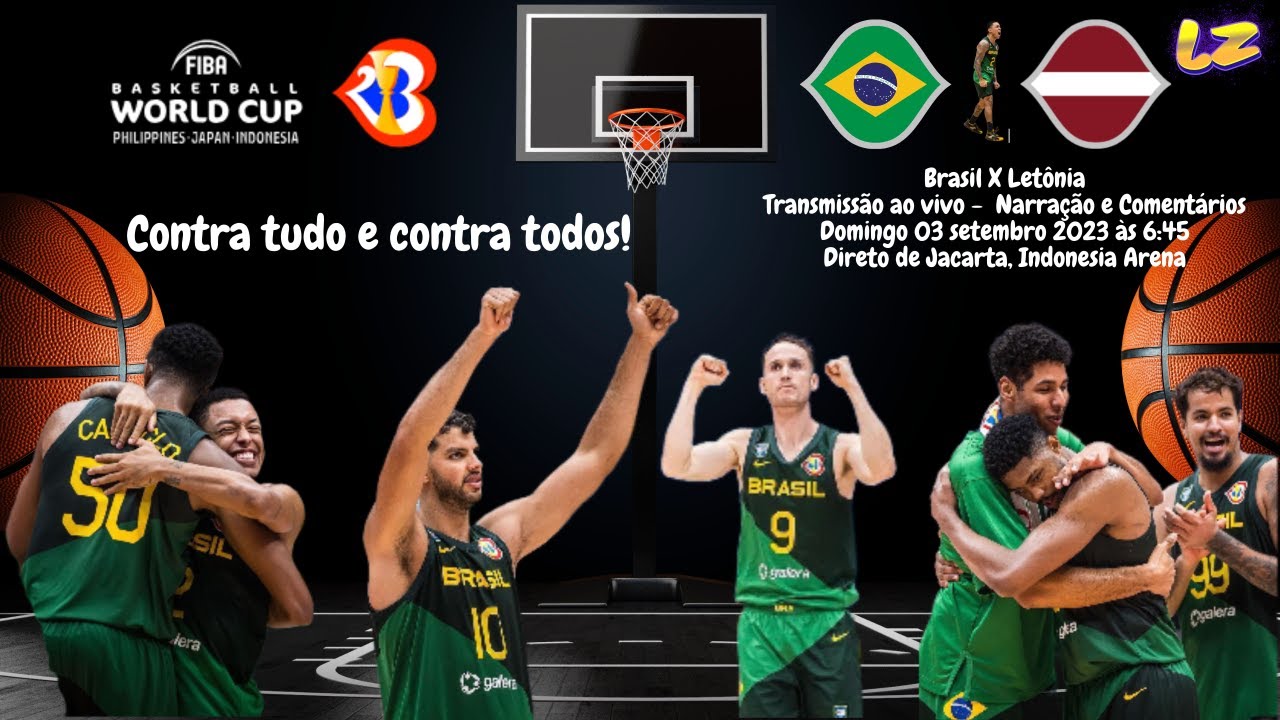 Brasil x Letônia na Copa do Mundo de Basquete: veja o horário e onde  assistir ao jogo - Lance!