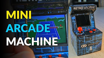 Mini Arcade Comes With 200 Pre-installed Retro Games