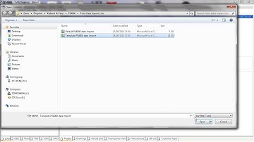 PS4000 Video 2 How to create a new PS4000 project and using data point import