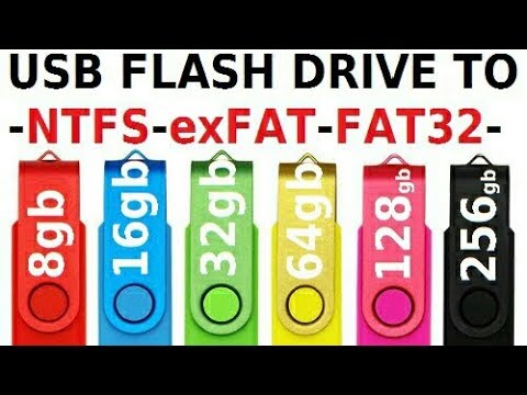 Video: Si Të Formatoni Një Flash Drive USB Për NTFS