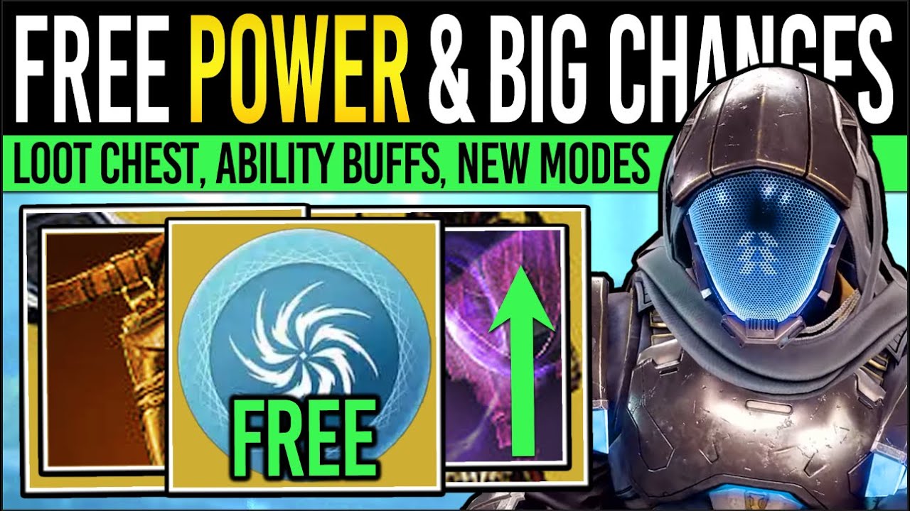 Destiny 2: FALL UPDATE INFO & FREE LOOT! New Content, Ability BUFFS, Portal Reworks, Exotic Loot!