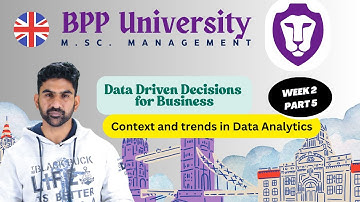 BPP University - Data Driven Decisions for Business - Week 2 Part 5 | Prof. Ankit Sharma